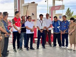 Beniyanto Tamoreka Sidak Sejumlah SPBU Kota Luwuk, Pastikan BBM Tak Langka Saat Lebaran