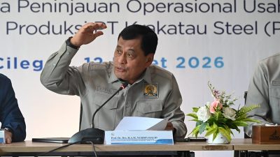 Kunjungi Krakatau Steel, Nurdin Halid Soroti Progres Restrukturisasi dan Kebangkitan Industri Baja