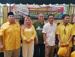 98 Hari Pasca Banjir, Warga Aceh Tamiang Menangis Haru Terima Bantuan AMPG dan Partai Golkar