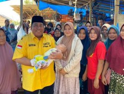 Lahir di Tengah Bencana, Said Aldi Beri Nama Bayi di Pengungsian Aceh Tamiang Bahlil Barkah Al Idrus