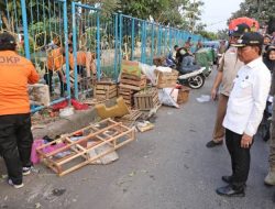 Walikota Tangerang Sachrudin Turun Tangan! PKL Liar Ditertibkan Demi Pasar Tertib Jelang Lebaran