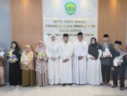 Gubernur Kaltim Rudy Mas’ud Sambangi Lansia yang Hidup Tanpa Keluarga di Momen Idul Fitri