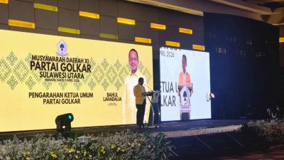 Bahlil Lahadalia Dorong Musda Partai Golkar Sulut Lahirkan Kepemimpinan Solid dan Visioner