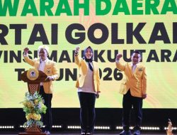 Cetak Sejarah! Alien Mus Tiga Periode Pimpin Partai Golkar Malut, Target Menang Lagi