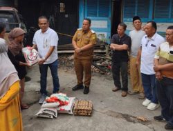 Maruli Siahaan Turun Tangan! Bantu Korban Kebakaran di Medan Bangkit dari Musibah