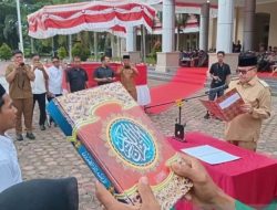 Teuku Raja Keumangan Lantik 500 Tuha Peut, Perkuat Pilar Pemerintahan Desa di Nagan Raya