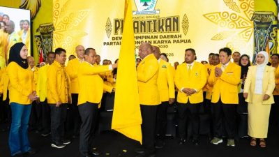 Bahlil Lahadalia Yakin Mathius Fakhiri Bawa Partai Golkar Berjaya, Papua Jadi Basis Kekuatan Baru!
