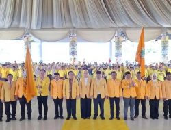 Dari Motor Hingga TV! Hidayat Arsani Ramaikan Pelantikan DPD II Partai Golkar Se-Babel Dengan Hujan Doorprize