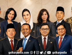 12 Menteri Partai Golkar Penopang Pemerintahan Prabowo-Gibran, Simak Profil dan Kiprahnya