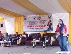 Delia Pratiwi Edukasi Warga Langkat soal Bahaya Kosmetik Beracun dan Obat Berisiko
