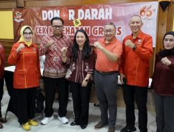 HUT ke-66 SOKSI, Ratusan Warga Kota Bandung Ikuti Donor Darah dan Cek Kesehatan Gratis