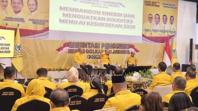 Gelar Orientasi Pengurus, Partai Golkar DKI Siapkan Strategi Besar Menuju Pemilu 2029