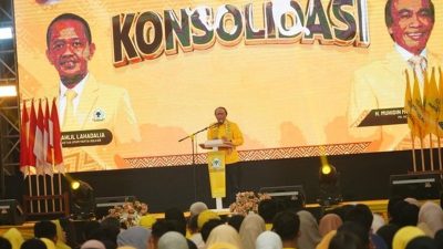 Muhidin M Said Bongkar Pesan Bahlil: Musda Partai Golkar Sulsel Harus Kompak dan Aklamasi