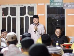 Taufan Pawe Silaturahmi ke Desa Tambangan, Siapkan Hadiah Umroh untuk HUT RI