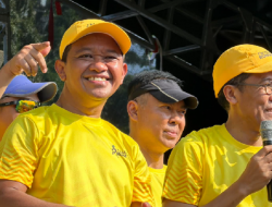 Misbakhun: Yellow Run 2026 Tanam 4.444 Pohon Beringin untuk Masa Depan Lingkungan
