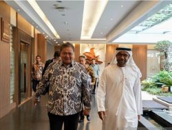Airlangga Hartarto Buka Pintu Lebih Lebar bagi Investasi UEA, Ketahanan Pangan Jadi Prioritas