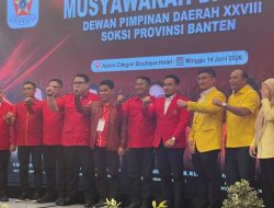 Robinsar Terpilih Aklamasi Pimpin Depidar SOKSI Banten Periode 2026–2031