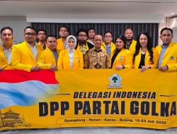 Dipimpin Ali Mochtar Ngabalin, Delegasi Partai Golkar ke China Audiensi ke Ketum Bahlil Lahadalia