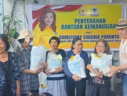 Peduli Korban Bencana, Christiany Eugenia Paruntu Salurkan Bantuan bagi Warga di Sangihe, Minahasa, dan Minsel