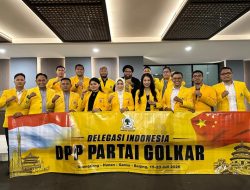 Ali Mochtar Ngabalin Pimpin Delegasi Partai Golkar Kunjungi China, Belajar Soal Politik, Pertanian Hingga Teknologi