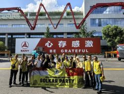 Dipimpin Ali Mochtar Ngabalin, Delegasi Partai Golkar Kunjungi Fasilitas Manufaktur Cerdas Milik SANY di Changsha