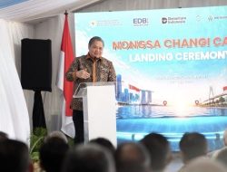 Airlangga Hartarto Resmikan Koridor Digital Baru RI–Singapura Lewat Kabel Bawah Laut Nongsa–Changi
