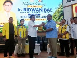 Ridwan Bae Janji Perjuangkan Jalan, Jembatan, dan Air Bersih Bombana ke Pemerintah Pusat
