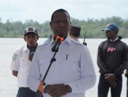 Gubernur Papua Selatan Apolo Safanpo Genjot Infrastruktur Asmat, Jalan dan Jembatan Beton Jadi Prioritas