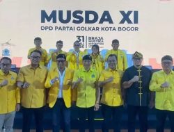 Rusli Prihatevy Kembali Nahkodai Partai Golkar Kota Bogor, Bidik Kemenangan Pileg dan Pilkada