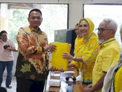 Didukung 17 DPD Kabupaten/Kota, Andie Dinialdi Resmi Daftar Calon Ketua Partai Golkar Sumsel