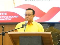 Masuk 3 Besar Survei IPO, Blegur Prijanggono Minta Kader Partai Golkar Jatim Jangan Lengah