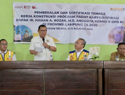 Hanan A. Rozak Perkuat Kompetensi P3A untuk Dukung Kualitas Infrastruktur Irigasi