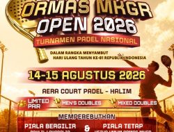 Sambut HUT ke-81 RI, Ormas MKGR Gelar Turnamen Padel Nasional Perebutkan Piala Bahlil Lahadalia