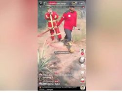 Lihat Live TikTok Warga, Gubernur Babel Hidayat Arsani Langsung Gerak Cepat Tangani Kebakaran