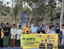 Bantu Warga Hadapi Kekeringan, AMPG Bangun Sumur Air Bersih di Sampang