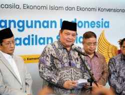 Airlangga Hartarto Ungkap Potensi Besar Ekonomi Syariah, Inklusi Keuangan Perlu Diperluas