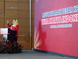 Wira Karya Indonesia Gelar Mubes VII, Dewi Asmara Tekankan Kebersamaan dan Keberlanjutan Organisasi