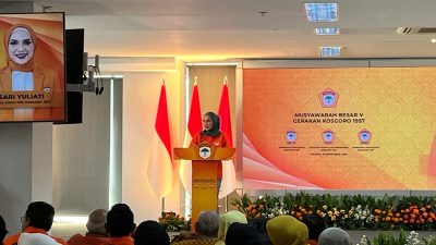 Sari Yuliati Tegaskan Konsolidasi Kosgoro 1957 Tak Cukup Administratif, Kader Harus Hadir di Tengah Rakyat