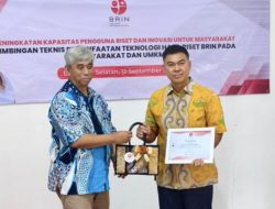Bimtek BRIN di Lampung Selatan, Rycko Menoza Dorong UMKM Adaptif terhadap Teknologi