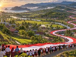 Sambut Hari Pahlawan, Bupati Nagan Raya Teuku Raja Keumangan Siapkan Pembentangan Merah Putih Terpanjang di Indonesia