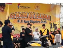 Ribuan Warga Brebes Ikuti Jalan Sehat Bersama Agung Widyantoro, Kampanye Hidup Sehat Menggema