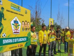 Bahlil Mini Soccer Digelar di Situbondo, Partai Golkar Dorong Edukasi Politik Generasi Muda