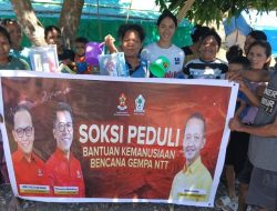 SOKSI Peduli Salurkan Bantuan Total Rp. 1,25 Miliar, Misbakhun: Solidaritas dan Gotong Royong Bagi Korban Gempa NTT