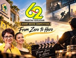 HUT Ke-62, Partai Golkar Gelar Short Movie Competition “From Zero to Hero” Dengan Hadiah Total Rp. 200 Juta