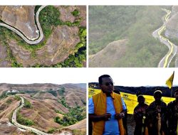 Pecahkan Rekor Nasional, Bentangan Bendera Partai Golkar 1.062 Meter di Sumba Timur Diguyur Penghargaan