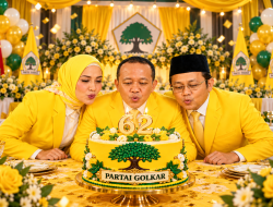 4 Hal Unik HUT ke-62 Partai Golkar: Tanpa Hotel, 620 Ribu Sembako hingga Bendera 1.062 Meter