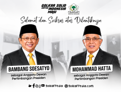 Bamsoet dan Mohammad Hatta Dilantik Jadi Wantimpres, Dua Politisi Senior Partai Golkar Masuk Lingkar Pertimbangan Presiden